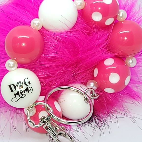 DOG MOM Wrislet Keychain!! 🐕 🐶 🦮 🐕‍🦺 - Picture 7 of 8